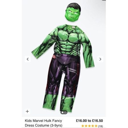 Hulk Costume