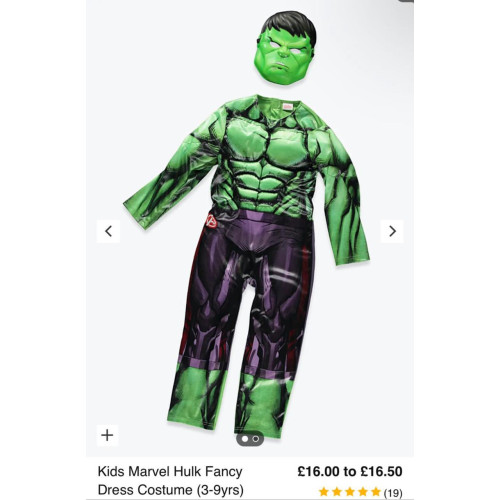 Hulk Costume